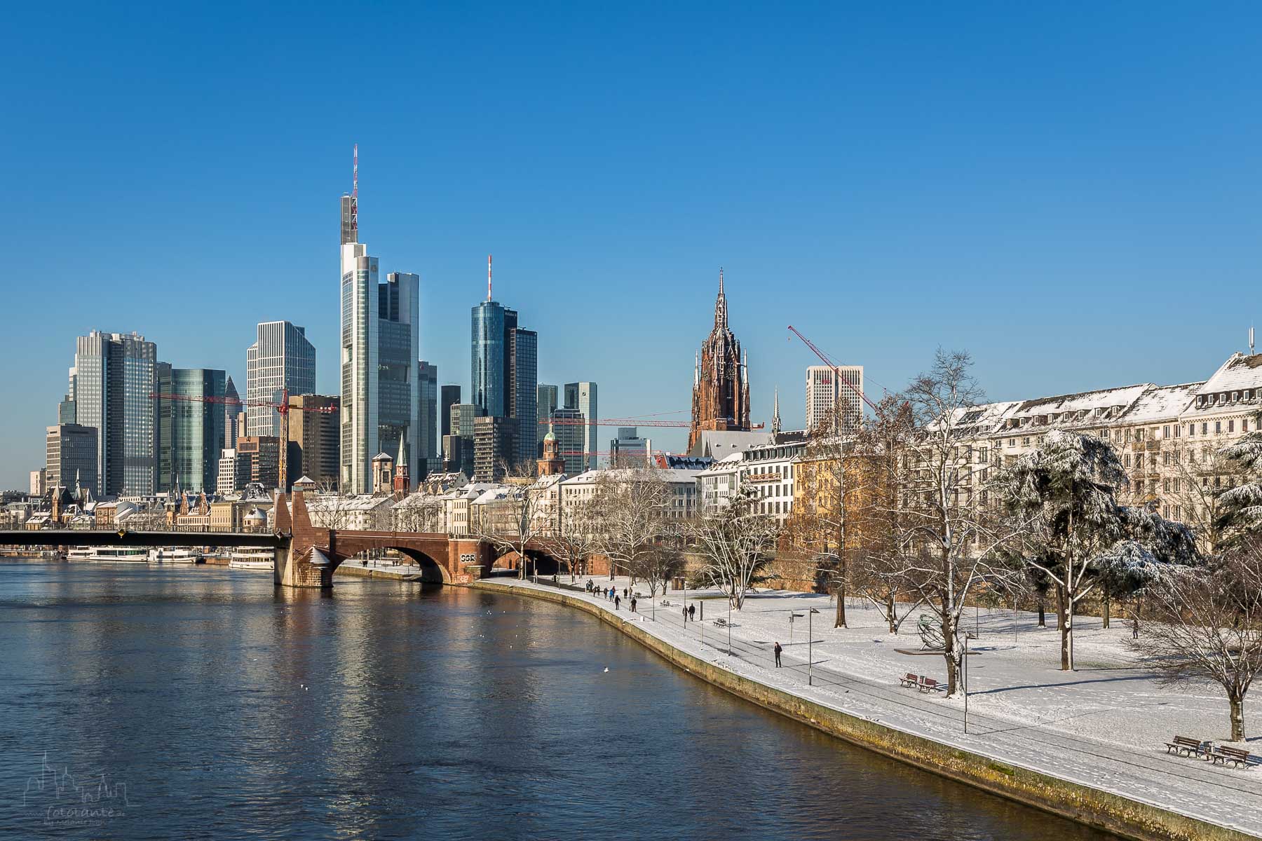 Frankfurt Schnee